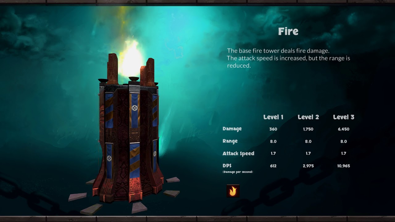 Elemental War | Fire tower