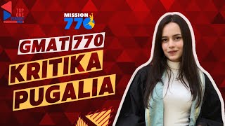 Quick Tip: How much importance to give to each GMAT Section | Kritika Pugalia GMAT 770