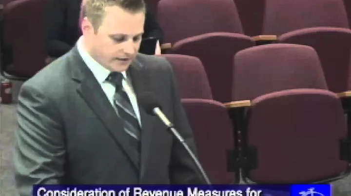 DPOA President Ryan Bellamy Supporting Sales Tax