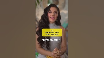 Thumbnail of Negotiate a Higher Salary with 4-Steps | @ShadeZahrai  #shorts