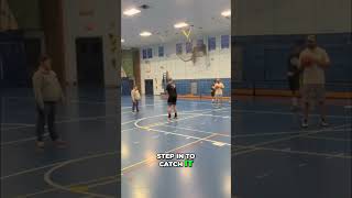 Solid Footwork with a Stride Stop into a Drive to the Hoop #shorts