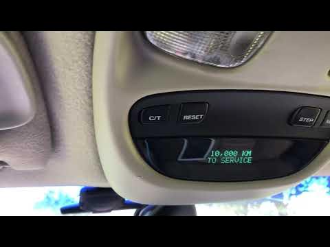Perform service Jeep Grand Cherokee.Обнуляем счётчик сервиса на Джип WJ
