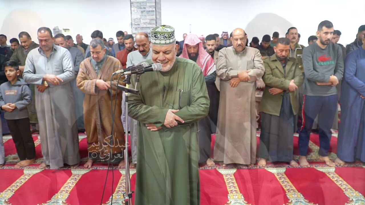 جانب من صلاة التراويح ، في جامع - السيد محمد علوي المالكي احية يثرب ليلة 11 رمضان 1447 هـ - 2026 م .