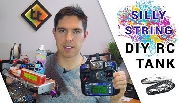 3D printed RC silly string tank - Part 1: Assembly, electronics and Arduino code