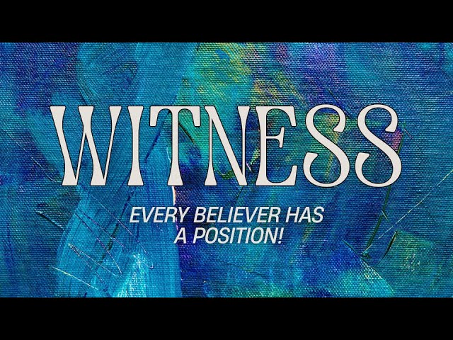 Every Believer Has A Position | Pastor A.J.