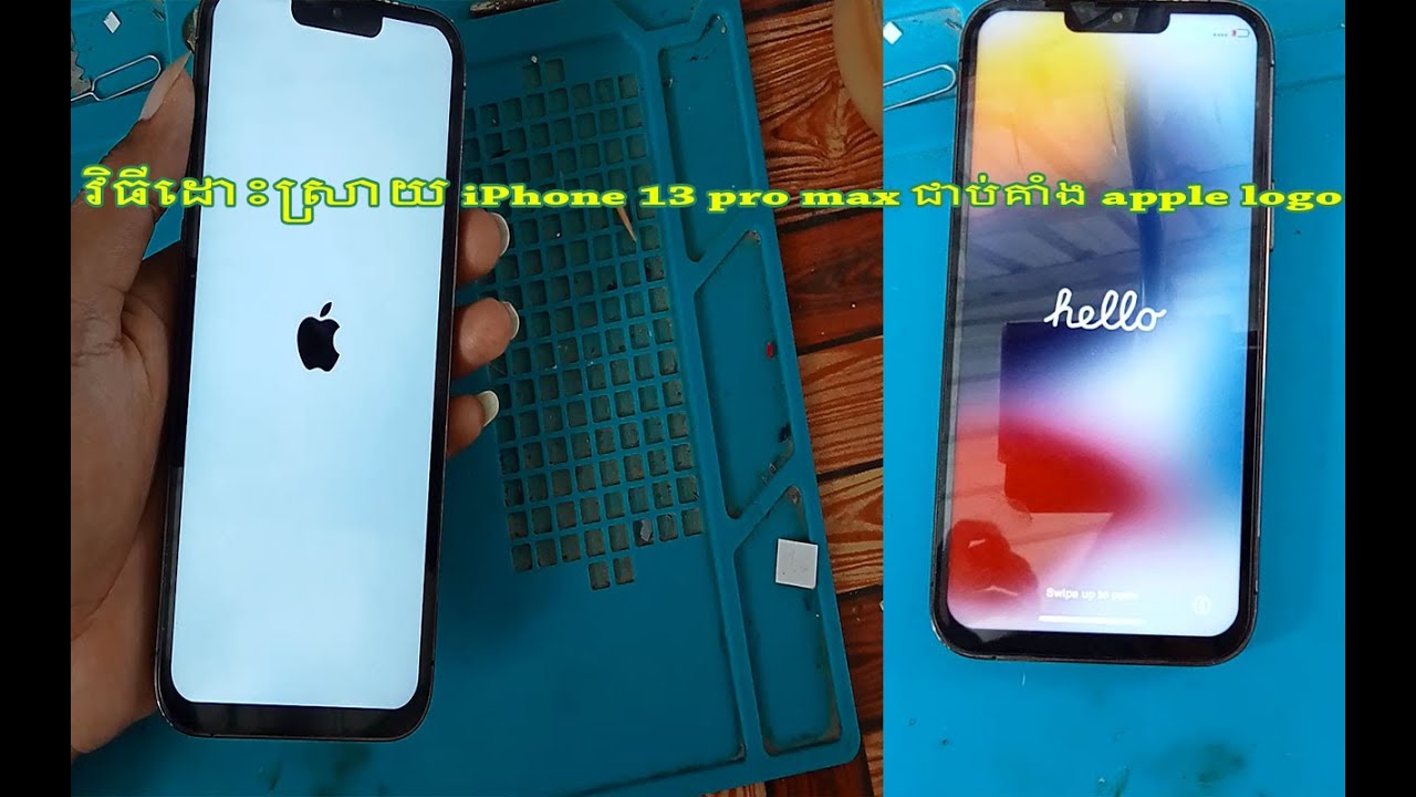 how to fix iphone 13 pro max stuck on apple logo clone,វិធីដោះស្រាយ ...