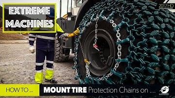 How to Install Chains on a EXTREME Machine: Pewag Tire Protection Chains Mounting