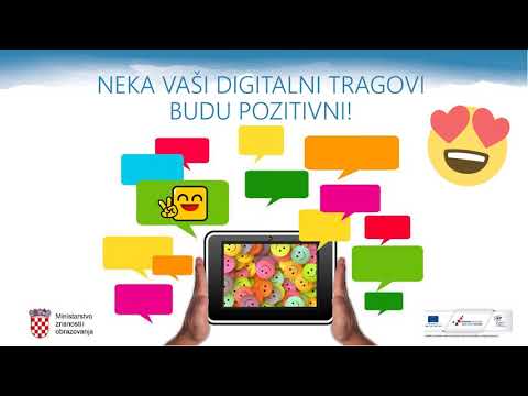 Informatika, 1. r. OŠ - Moj digitalni trag