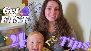 Trying To Conceive (TTC) 4 Tips! | how to get pregnant faster