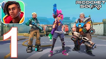 Ricochet Squad - Gameplay Walkthrough Part 1 - Tutorial (Android,IOS)