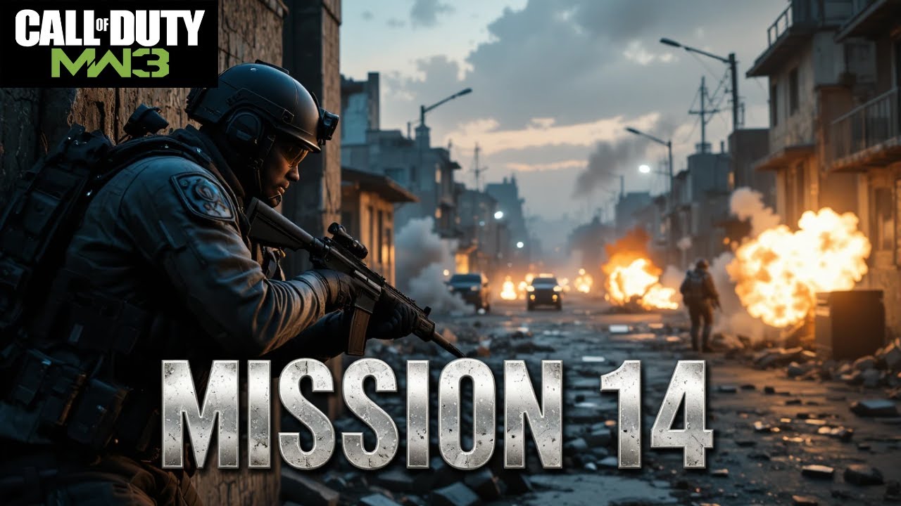 Call of Duty Modern Warfare 3 Mission 14 Gameplay | No Commentary | MW3 Campaign
