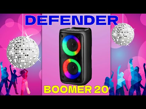 Defender - Партатыўная калонка Boomer 20