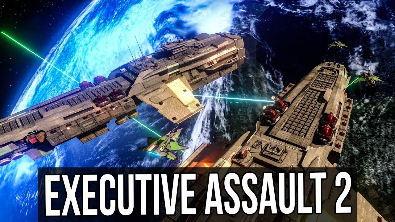 Space Rts Sim Executive Assault 2 | Space Sim RTS / FPS Cooperative First Look - YouTube