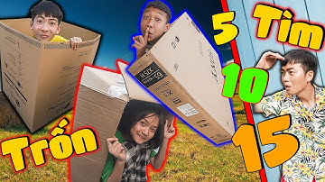 Thái Chuối | Người Cuối Cùng Còn Chơi Trốn Tìm Trong Thùng Giấy Carton - Hide And Seek