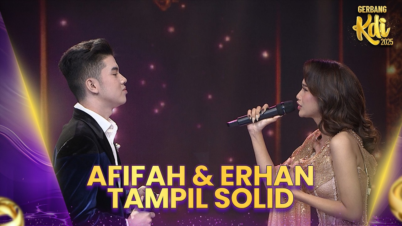 Afifah & Erhan Tampil Solid | TOP 7 KDI