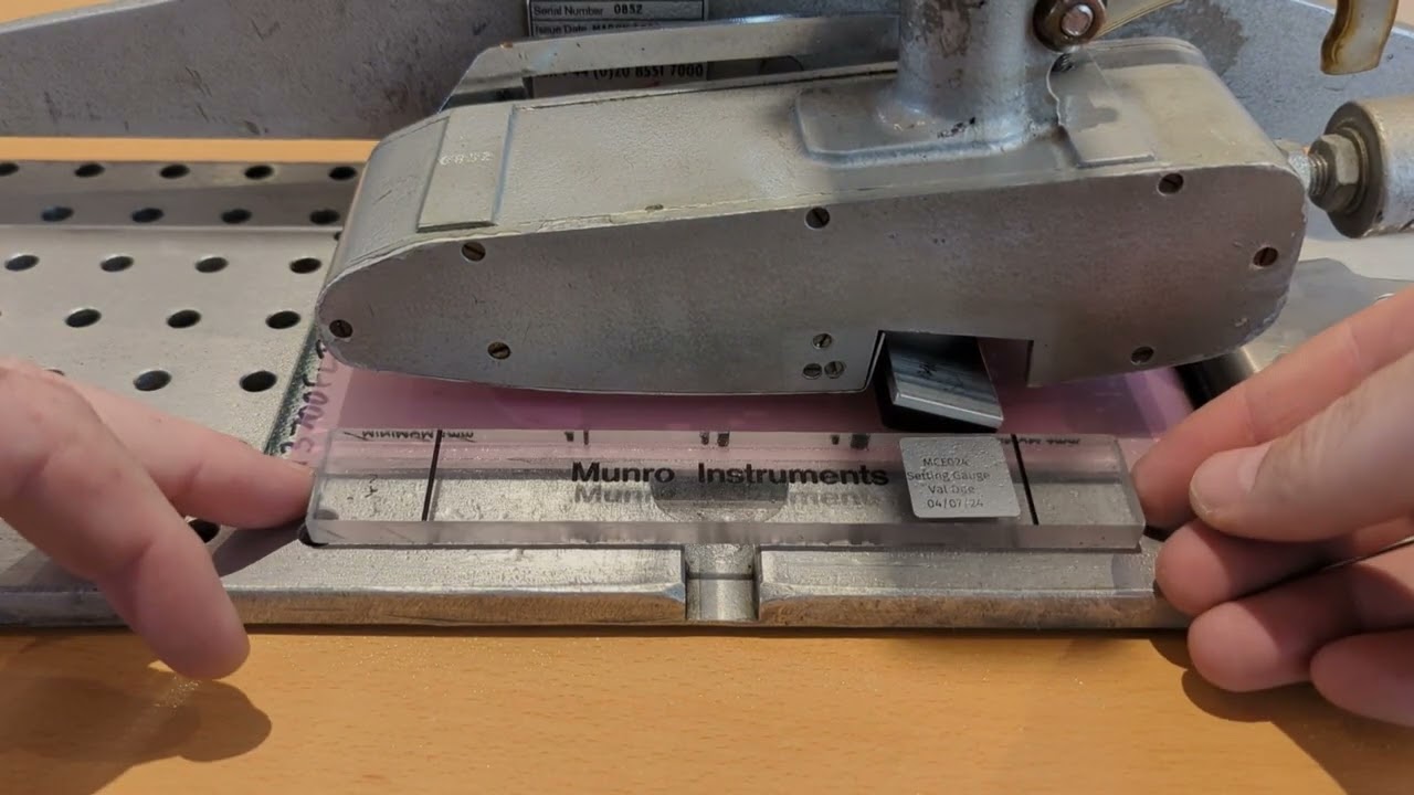 How to Prepare a Rubber Slider-Pendulum Tester