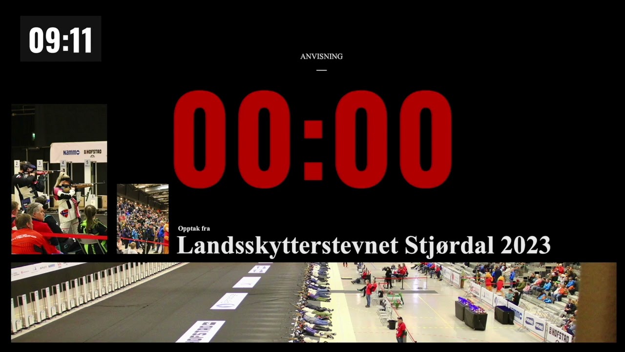 DFS 25-skudd fra Stjørdal 2023 innendørs uten prøveskudd