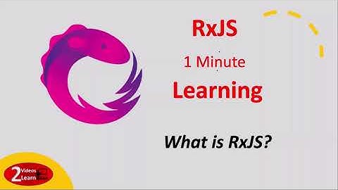 RxJS 1 Minute Learning - What is RxJS - Episode 1