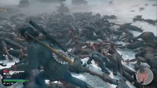 DAYS GONE Killing the Horde you’re supposed to avoid