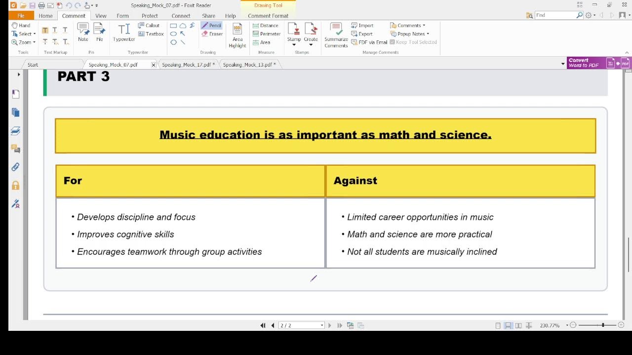 Speaking practice 2.0
