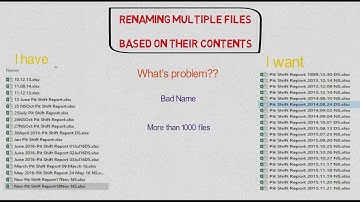 Excel VBA - Renaming multiple files based on their contents (Đổi tên file theo nội dung file)