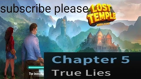 lost temple 1 chapter 5  TRUE LIES    #escapeking #walkthrough #escapegames