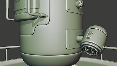 BLENDER CHALLENGE 5: Time Machine (Part 7)