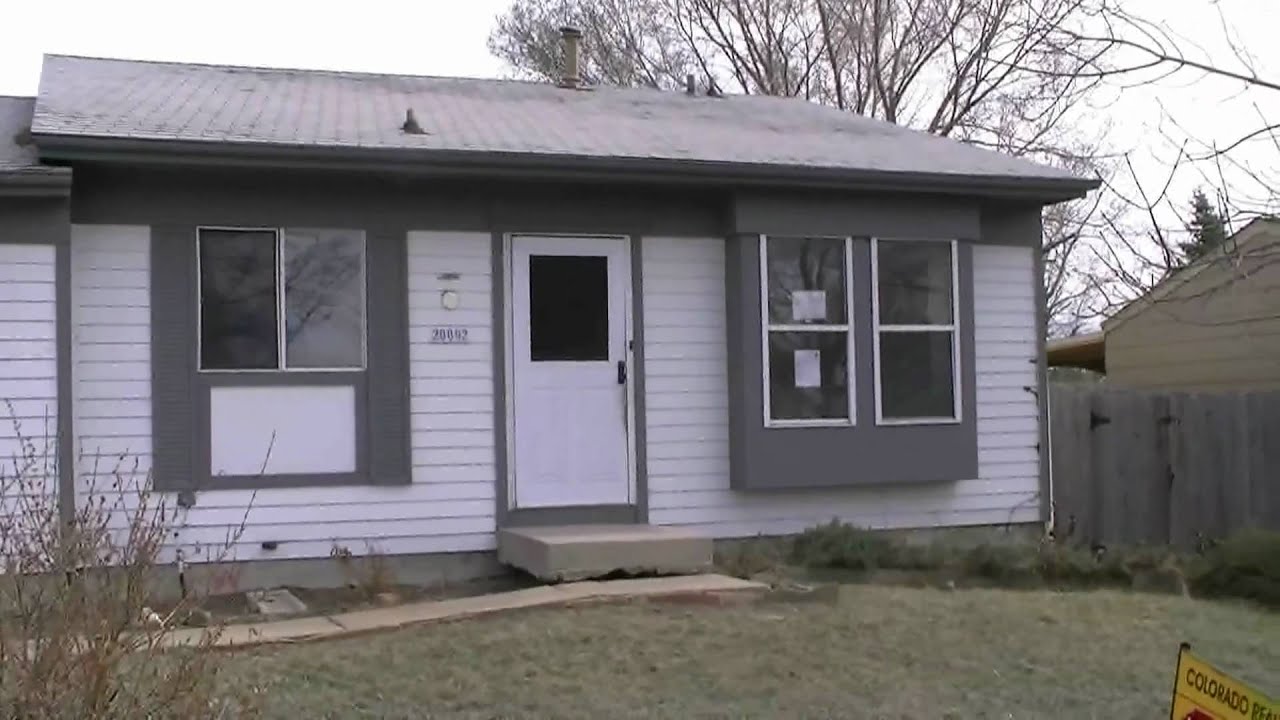Aurora Colorado Wholesale Property For Sale 20092 E Coolidge Dr YouTube