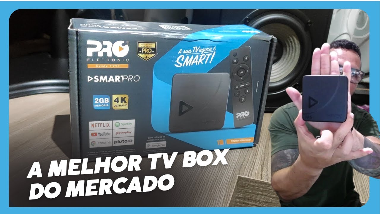 TV BOX PRO ELETRONIC SMART PRO 4K HD | A Melhor do mercado - YouTube