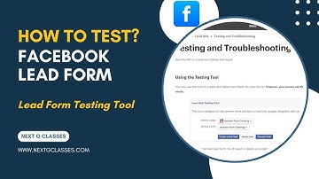 Facebook Lead Form Testing Tool | How to Test Facebook Lead form | Meta Ads Course in Rohini Delhi