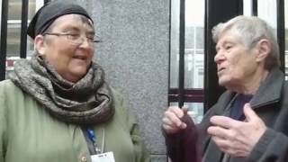 Sister Ardith talking about disarmament Profile