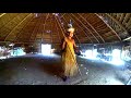 Natural amazon tribe music with dance in amazonia