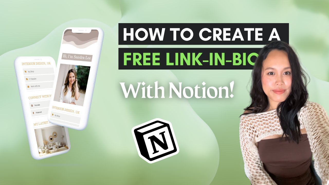 How to build a FREE Link-in-bio for your Social Media Accounts with Notion