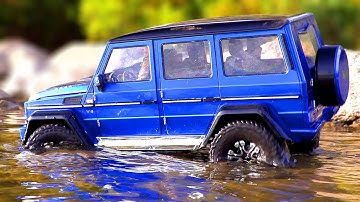 RC Car Mercedes Benz G500 4x4² MST CFX W — OFF Road Forest, Stones, MUD — Wilimovich