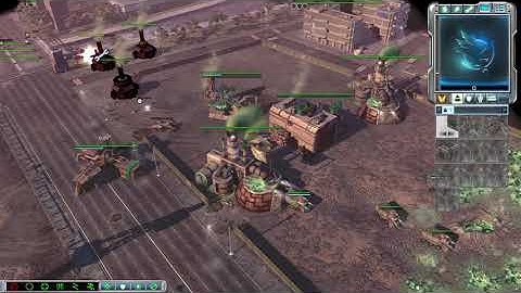 C&C 3 The Forgotten Campaign Mission 1 - Act I - Broadcast a Message [Hard Difficulty] (1080p)