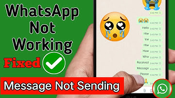 WhatsApp not working today | Whatsapp message not sending and receiving problem 2024 | WhatsApp down