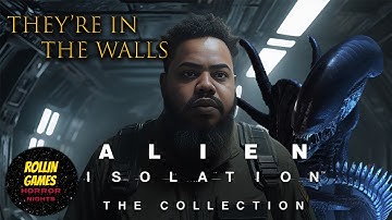 New To The Hunt - First Time Playing Alien: Isolation Livestream Part 2