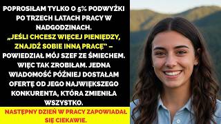 Szef wyśmiał mnie, gdy poprosiłem o 5% podwyżki, więc poszedłem do jego największego konkurenta