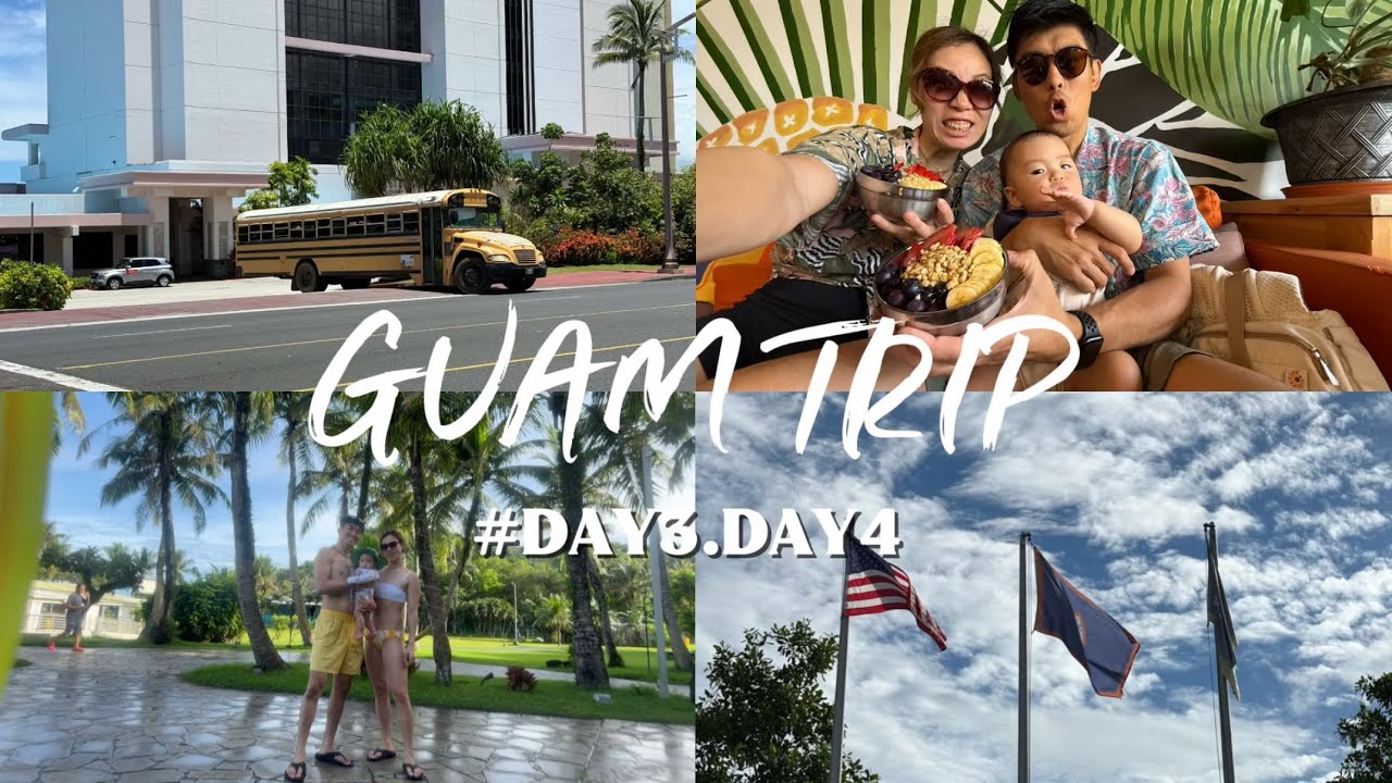 生後7ヶ月はじめての海外!!3泊4日のグアム旅行 【ホテルニッコーグアム】#Day3Day4