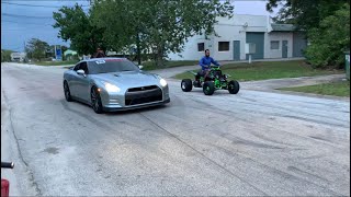 BUILT BANSHEE 350 VS R35 GTR