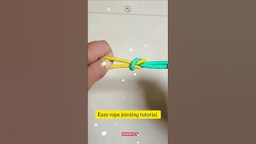 How to knot rope jointing #shorts #rope #knot #git #diy @DoiT_03