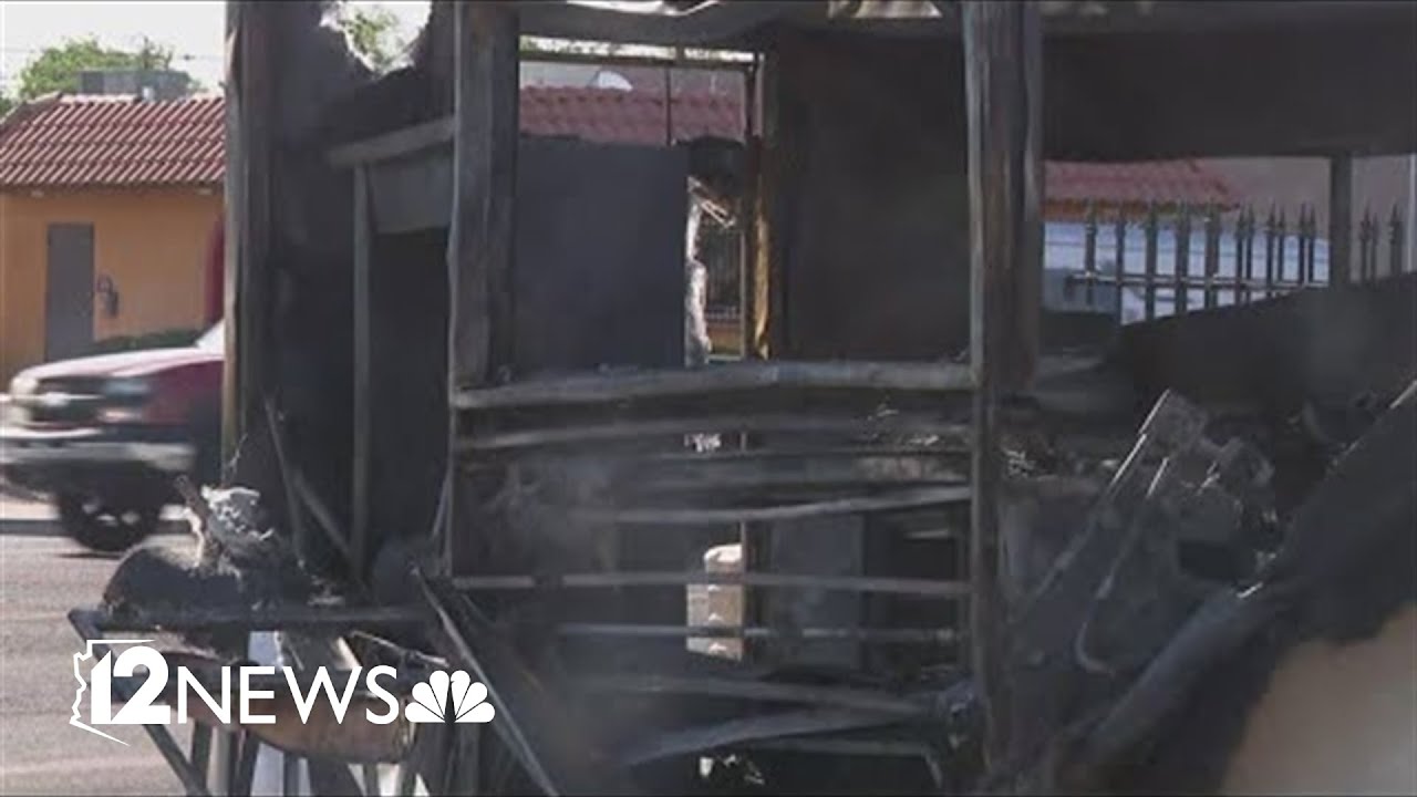 Food truck fire involving burn injuries reported in Glendale - YouTube