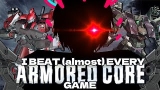 I Beat (almost) EVERY Armored Core Game before RUBICON