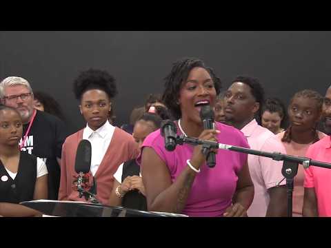 Florida U.S. Senate democratic winner Angie Nixon full victory speech
