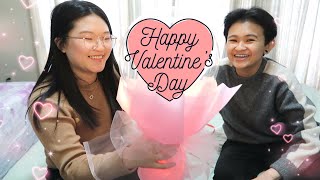 SPEAKING BISAYA TO MY GIRLFRIEND (HAPPY VALENTINES DAY) | Lesbian Couple Vlog |  Pang Zi 