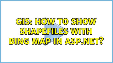GIS: How to show shapefiles with Bing map in asp.net? (2 Solutions!!)