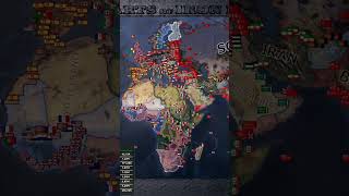 HOI4 TIMELAPSE: THE BATTLE FOR POWER  #heartsofiron4 #hoi4 #ww2 #history #map #ww2rebuilder #gaming