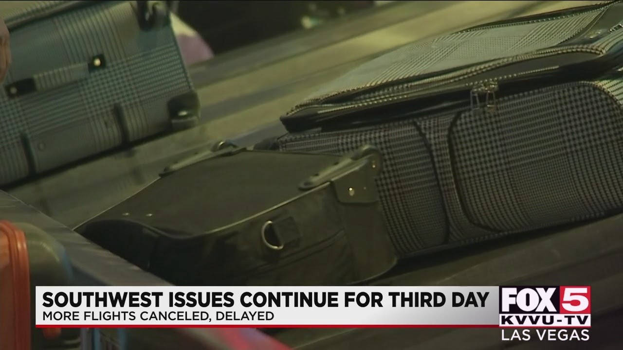 Southwest Airlines issue continues for third day YouTube