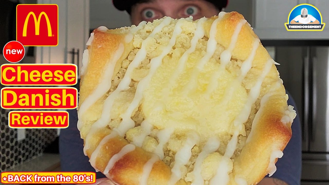 McDonald's® Cheese Danish Review! 🤡🧀🌅 Back To The Future