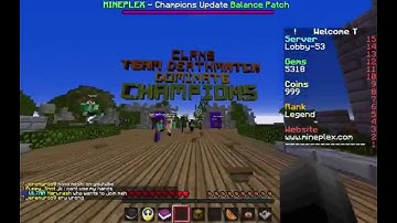 Isaiahm01 Fly hacking in Mineplex Hub